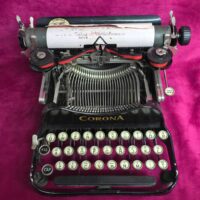 CORONA NO. 3 KATLANABİLİR DAKTİLO  m