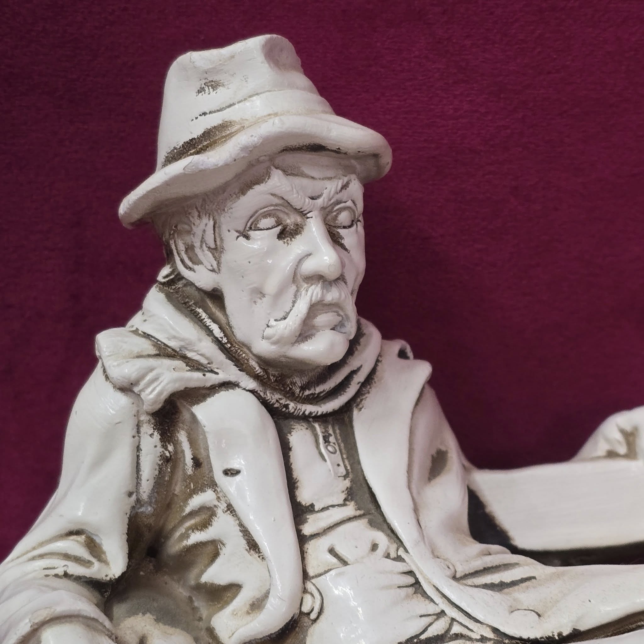F. Ingargiola İtalyan menşeli dekoratif heykel - Görsel 2