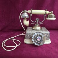 1960 'LAR JAPONYA ÜRETİMİ     "FRANSIZ STİLİ" ÇEVİRMELİ TELEFON