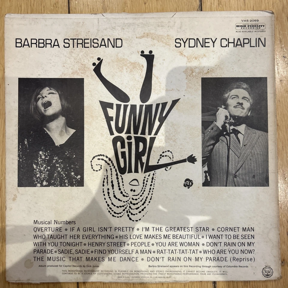 BARBRA STREISAND - SYDNEY CHAPLIN - Görsel 2