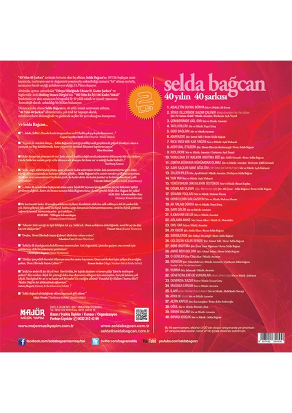 Selda Bağcan* - 40 Yılın 40 Şarkısı (1971-∞) - Görsel 2
